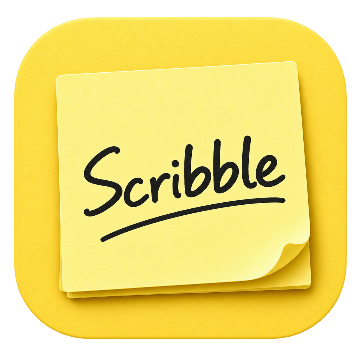 Scribble app icon